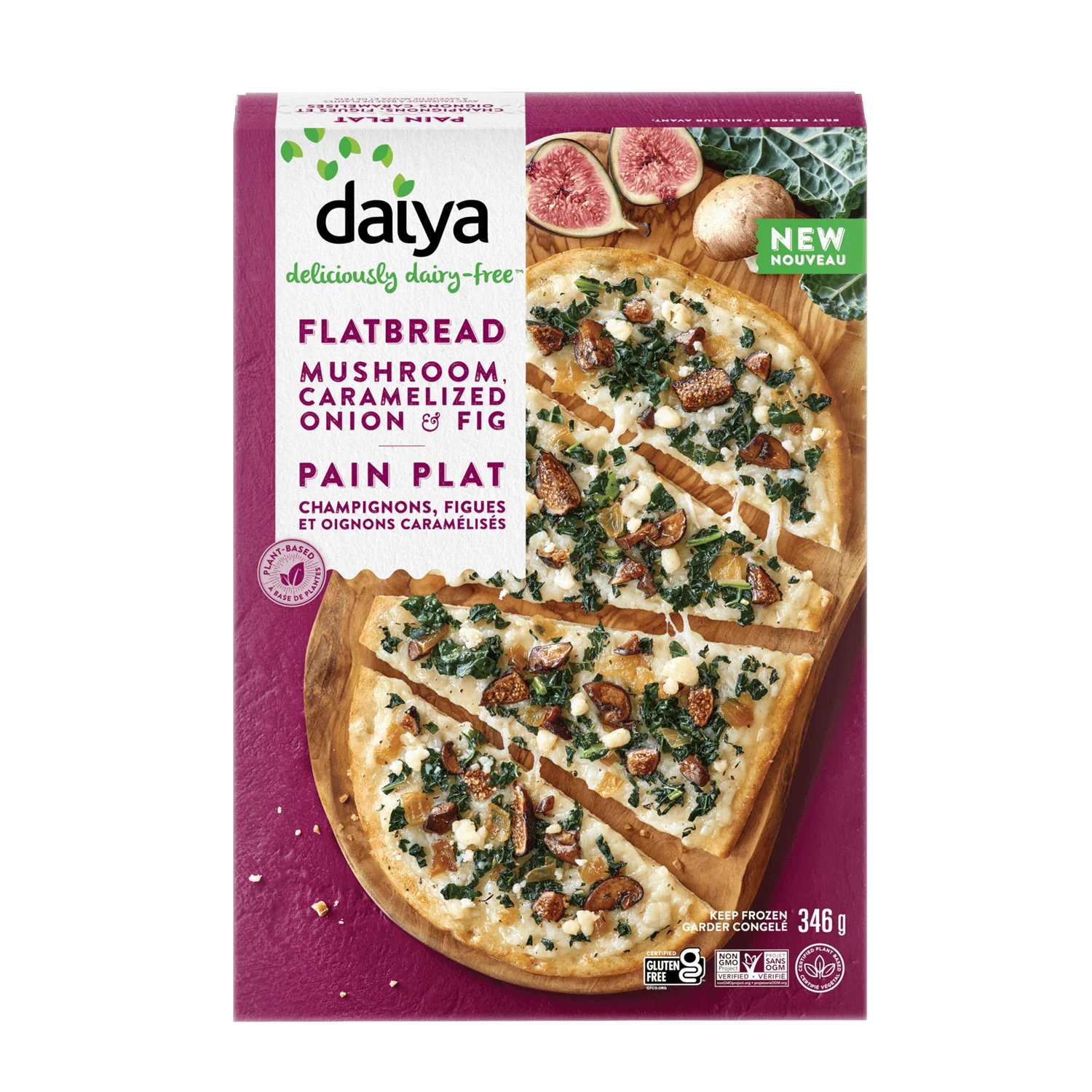 Mushroom, Caramelized Onion & Fig Flatbread