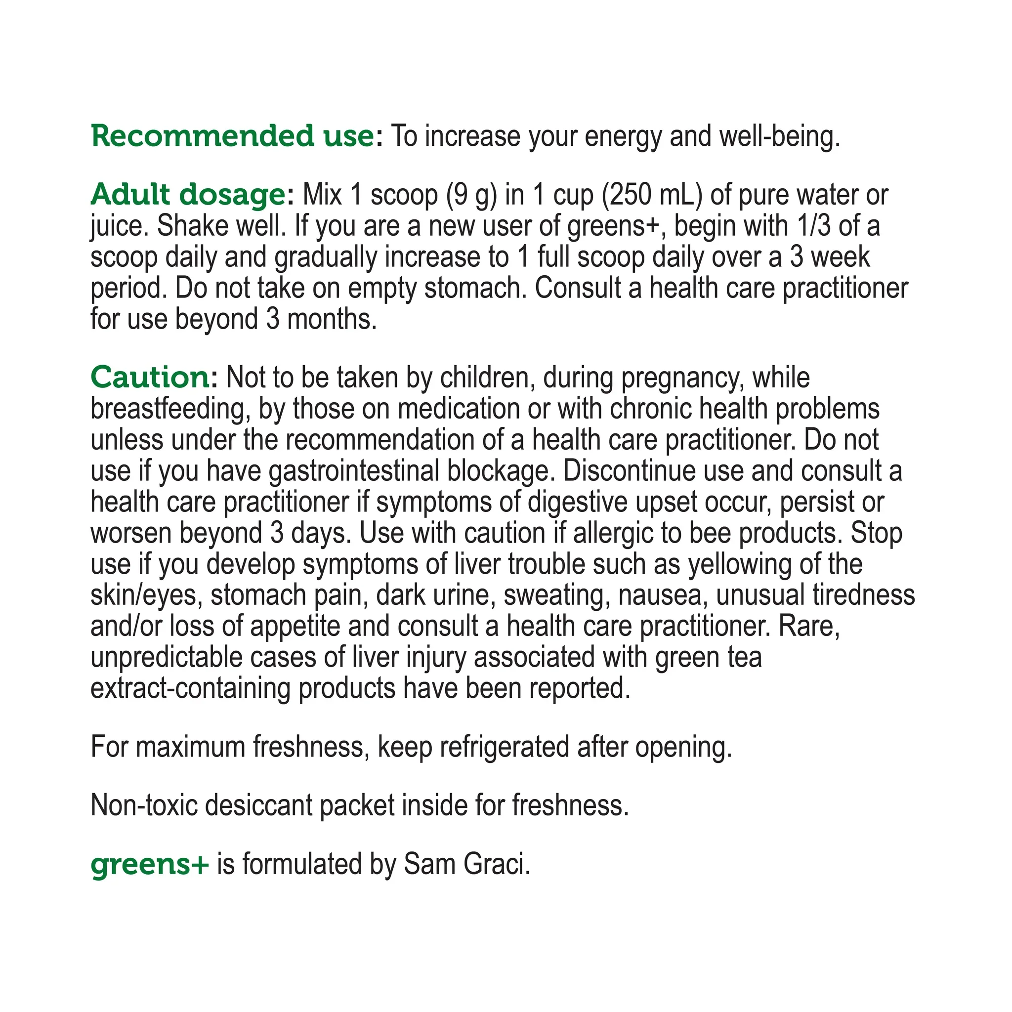 Natural Mixed Berry Original Greens+ - Image 2