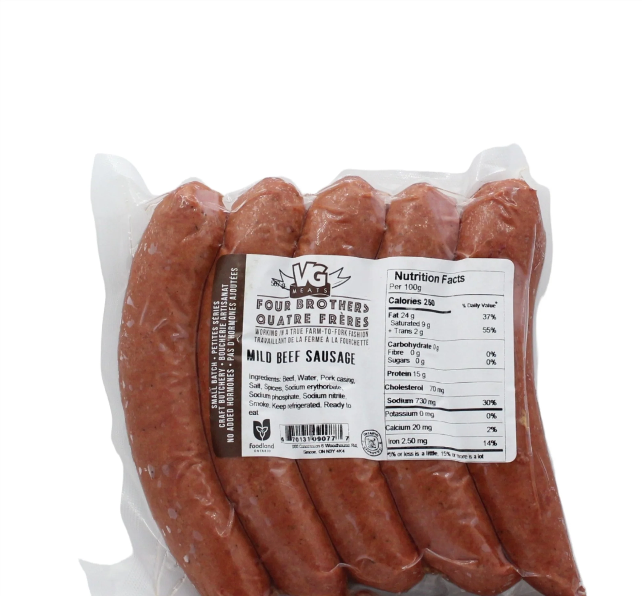Mild Beef Sausages - Image 2