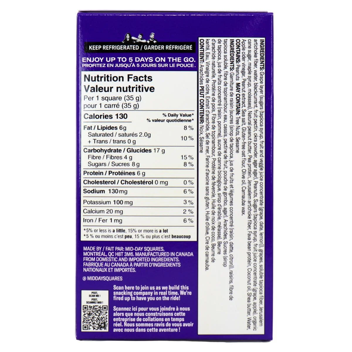No Bread PB & J Grape 4 Pack - Image 2