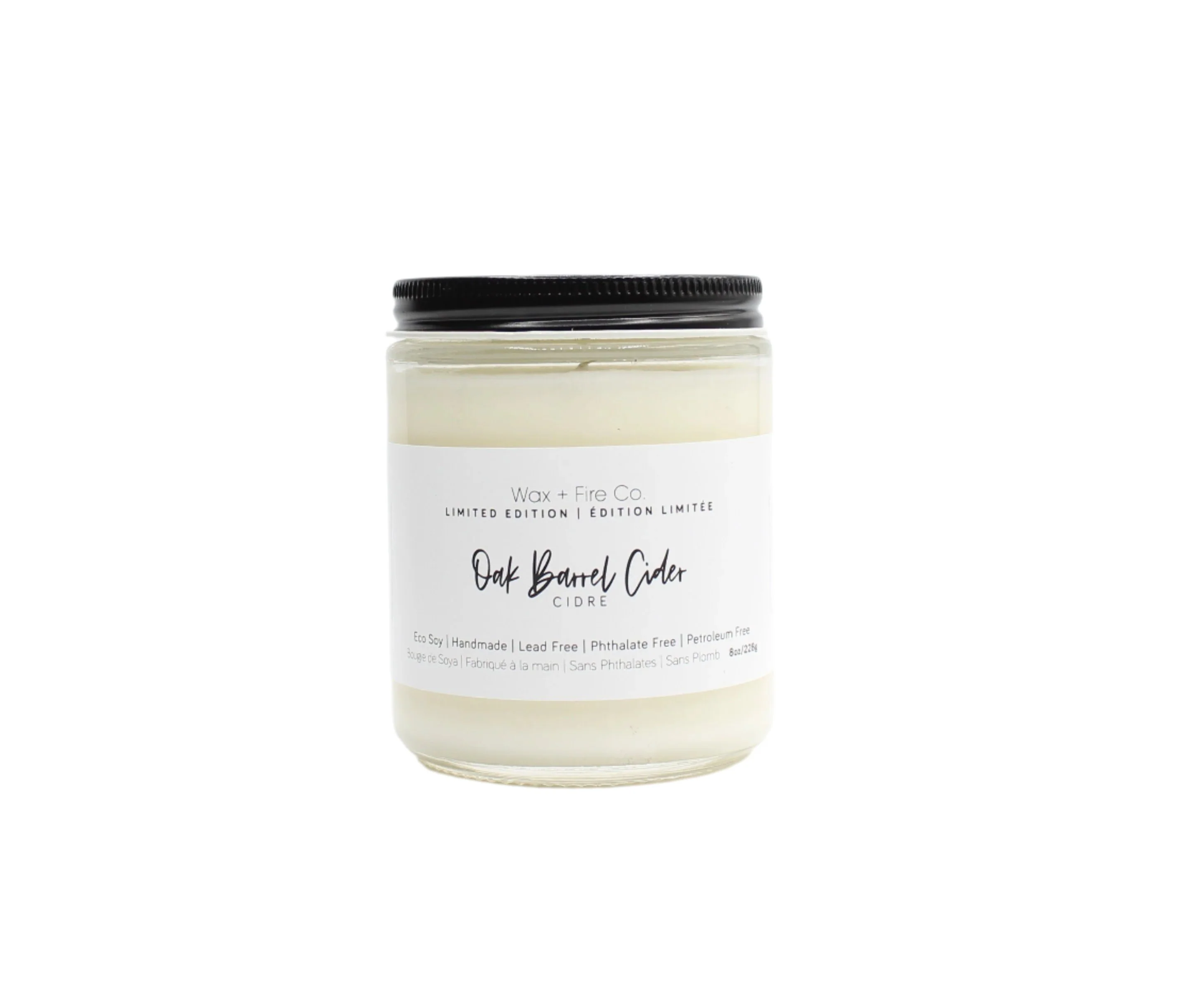 Oak Barrel Cider Soy Candle