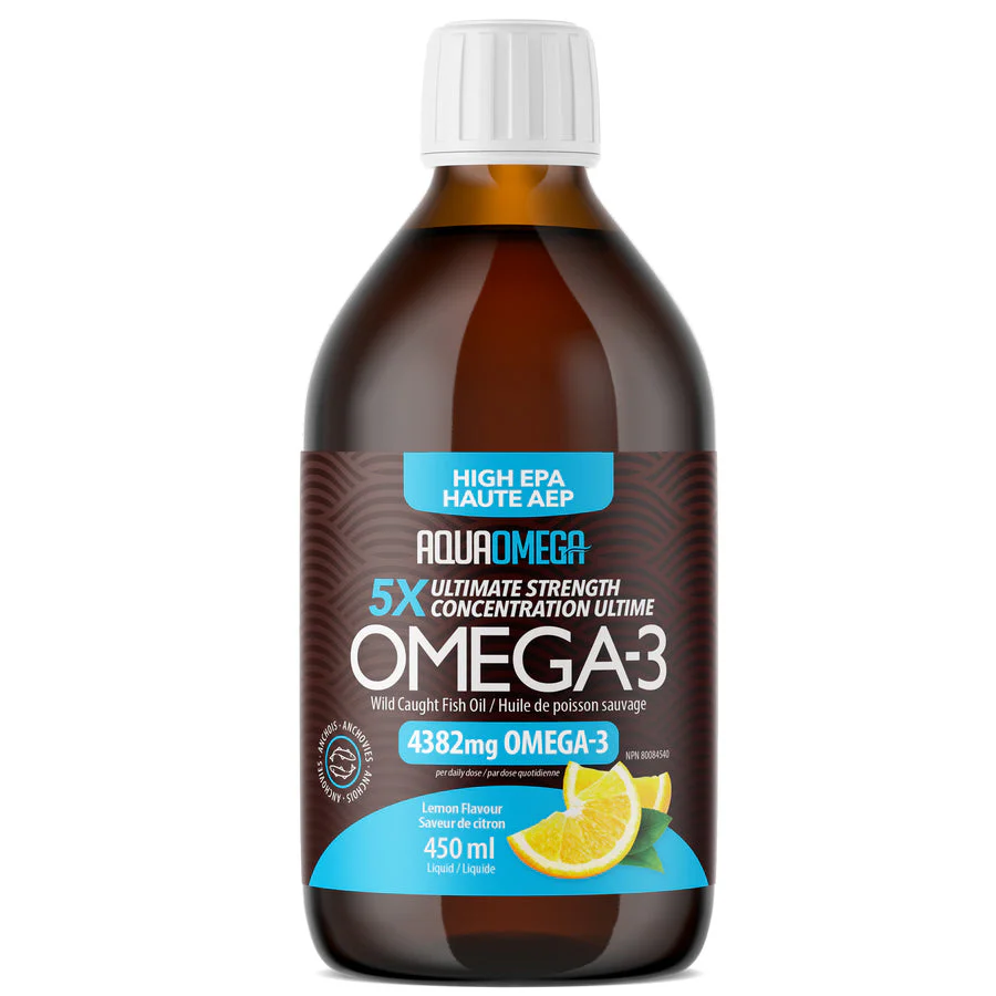 High EPA Lemon Omega-3 Fish oil