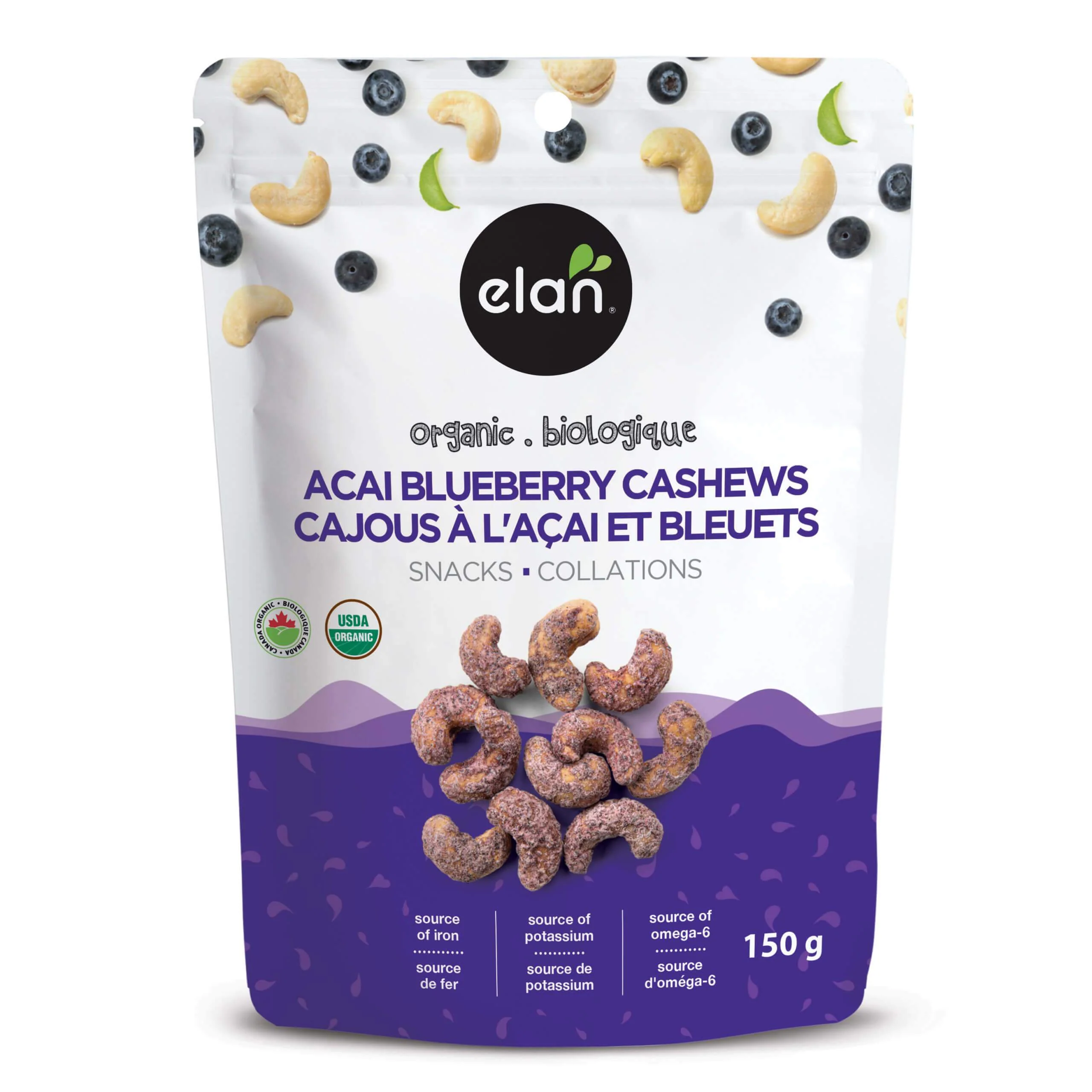 Organic Acai Blueberry Cashews