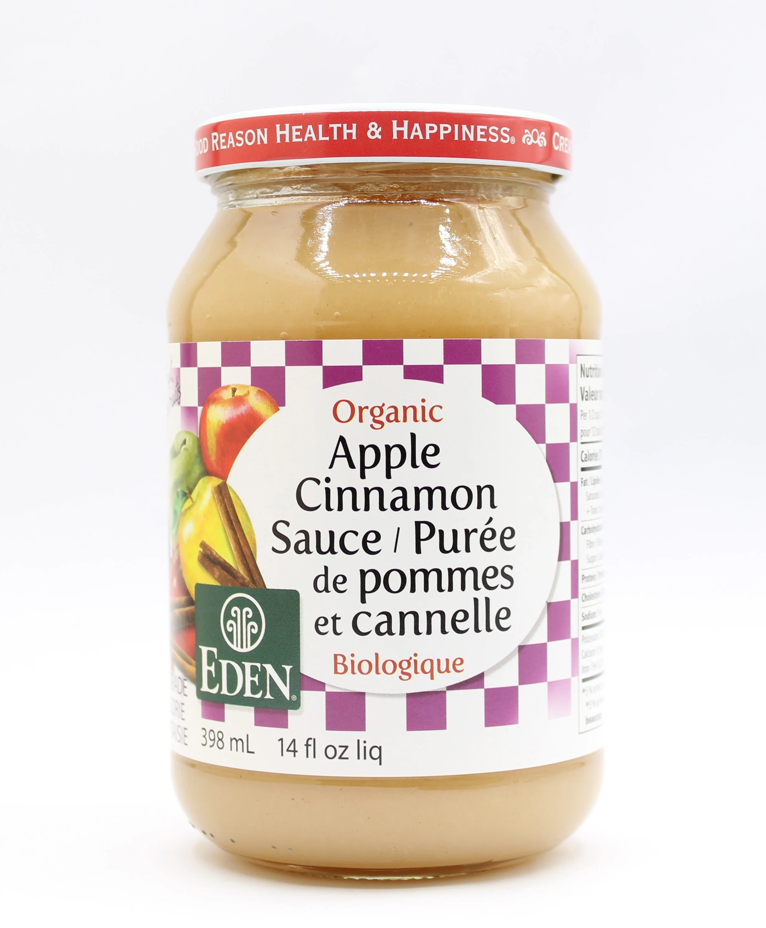 Organic Apple Cinnamon Sauce