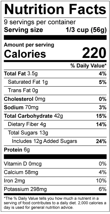 Sprouted Cacao Nib Instant Oatmeal - Image 2