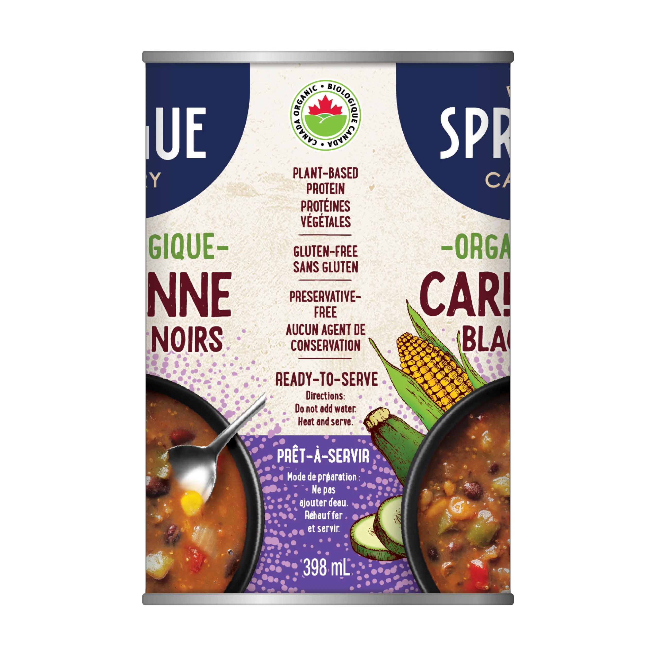 Organic Caribbean Black Bean Soup - Image 3