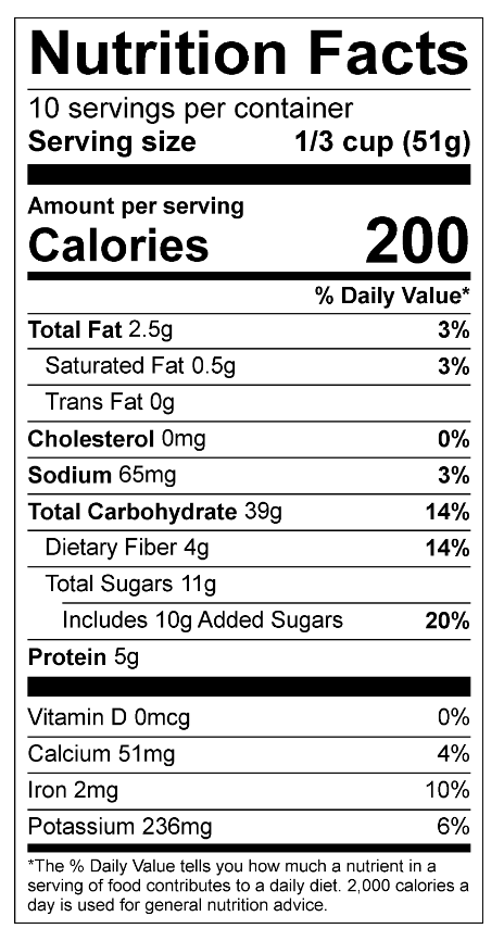 Sprouted Coconut Sugar & Spice Instant Oatmeal - Image 2