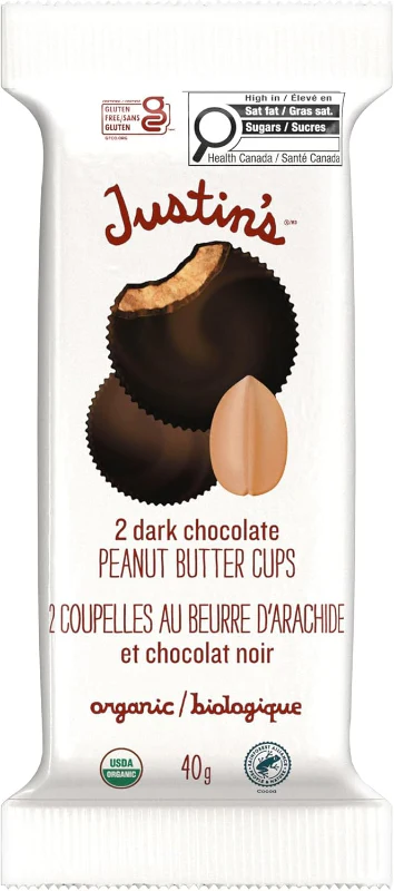Organic Dark Chocolate Peanut Butter Cups