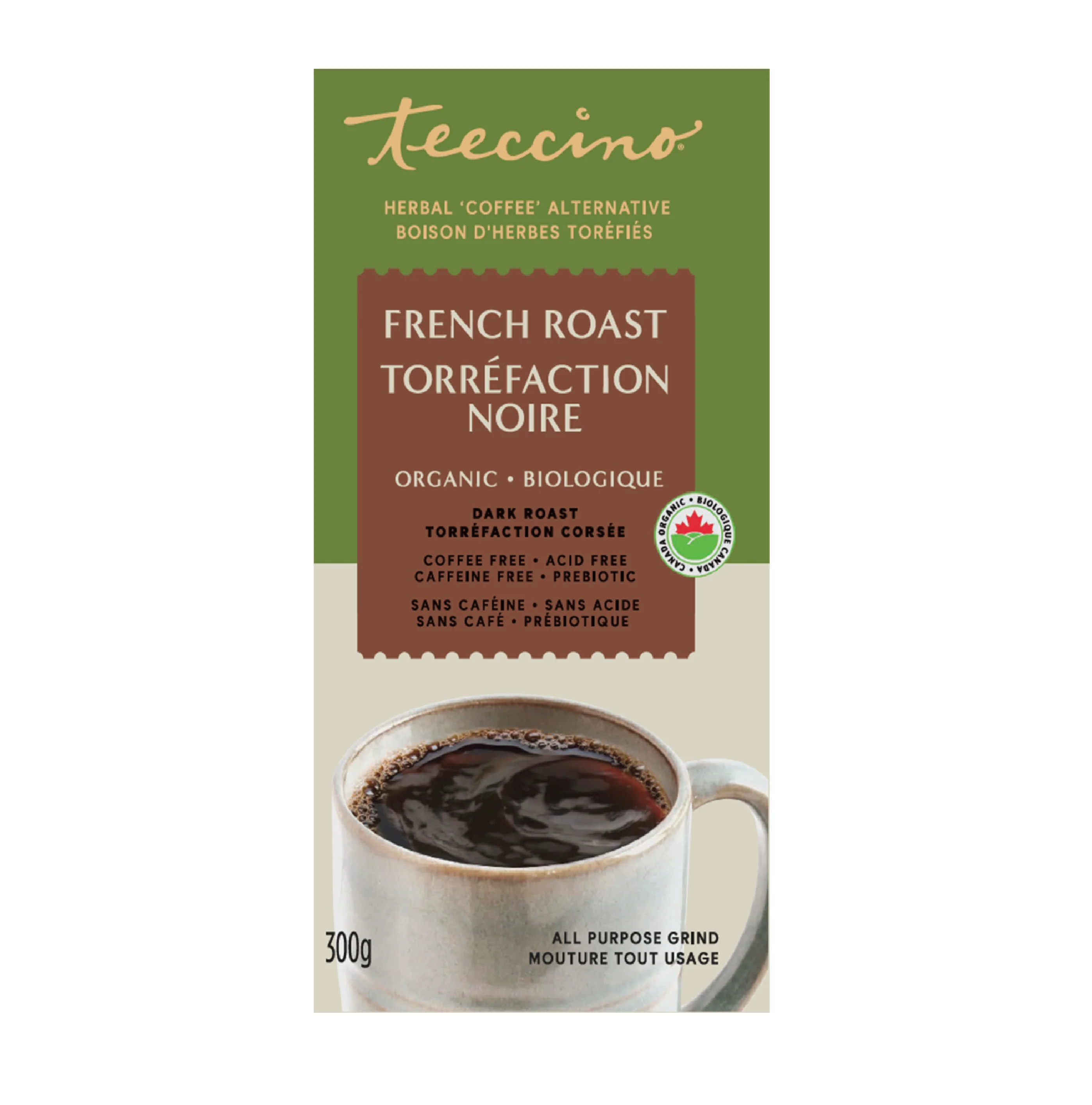 Organic French Roast Herbal Coffee