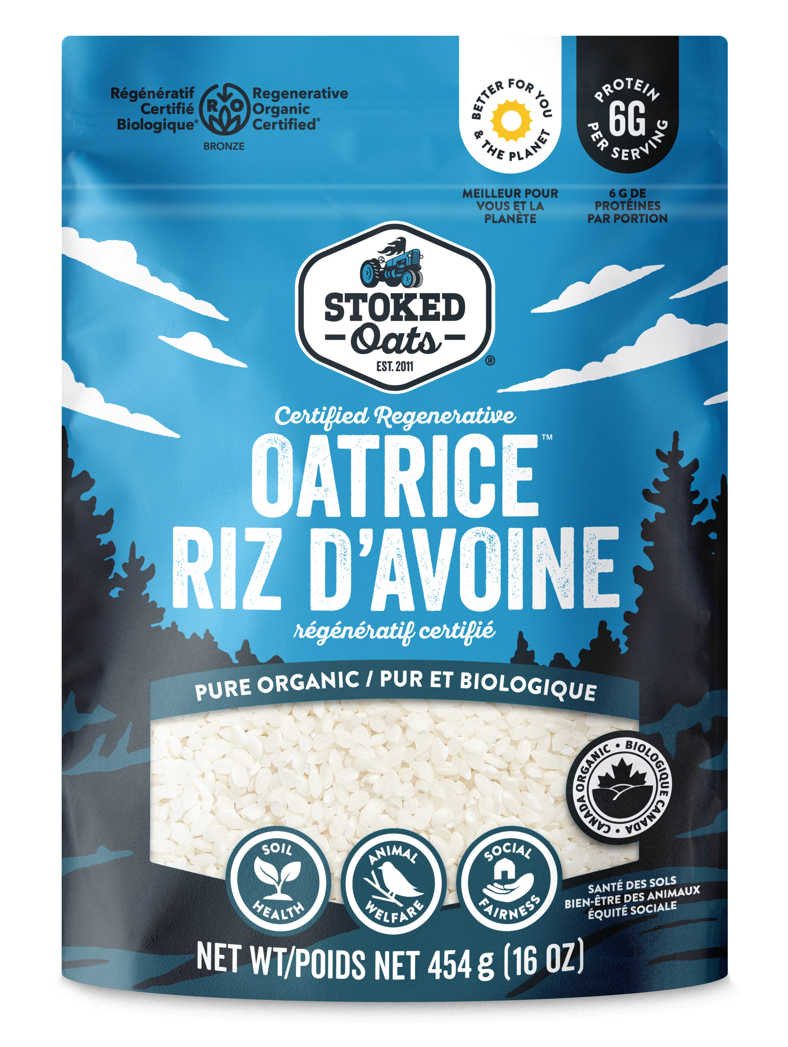 Org G/F Certified Regenerative Oatrice