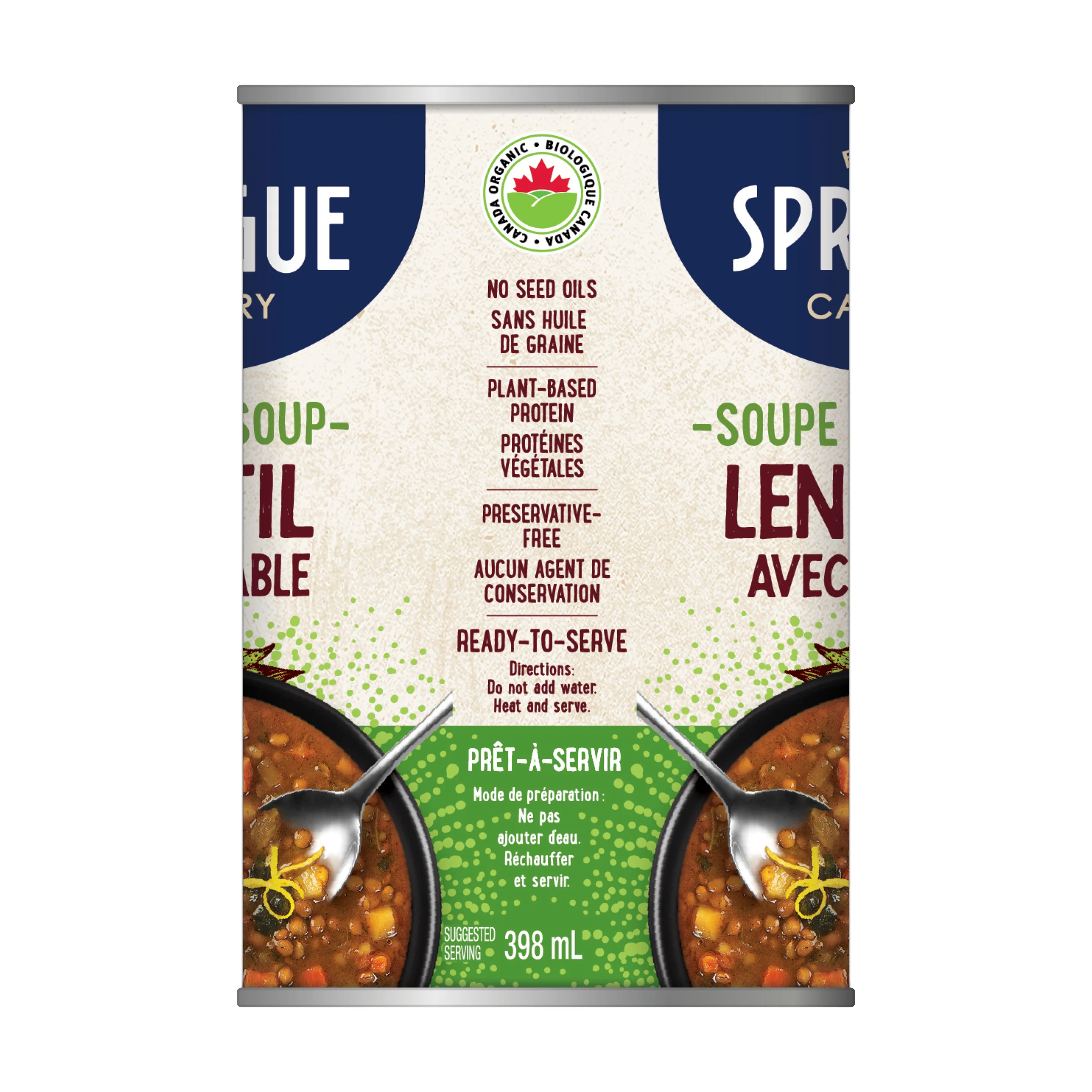Organic Lentil & Vegetable Soup - Image 3