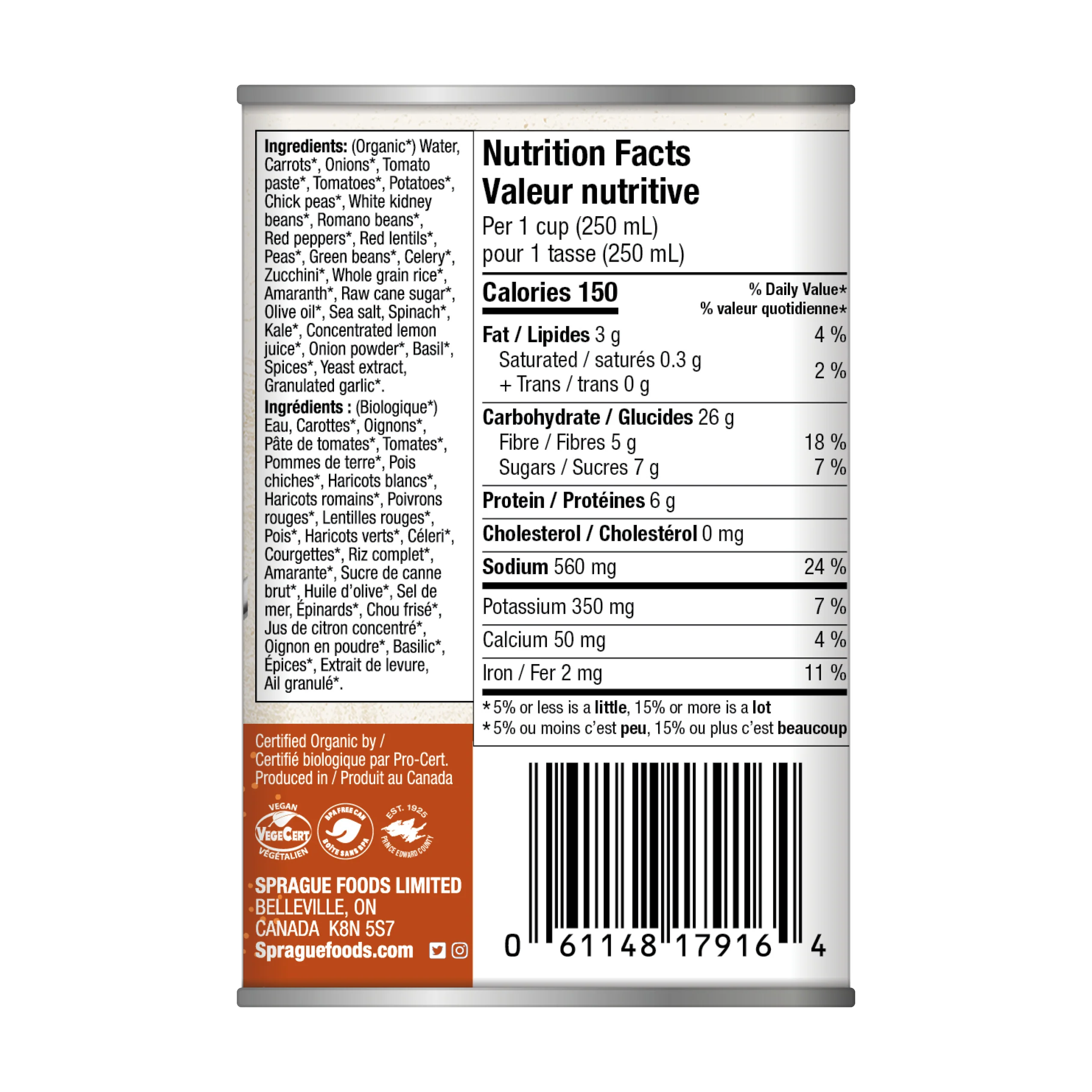 Organic Tuscany Minestrone Soup - Image 2