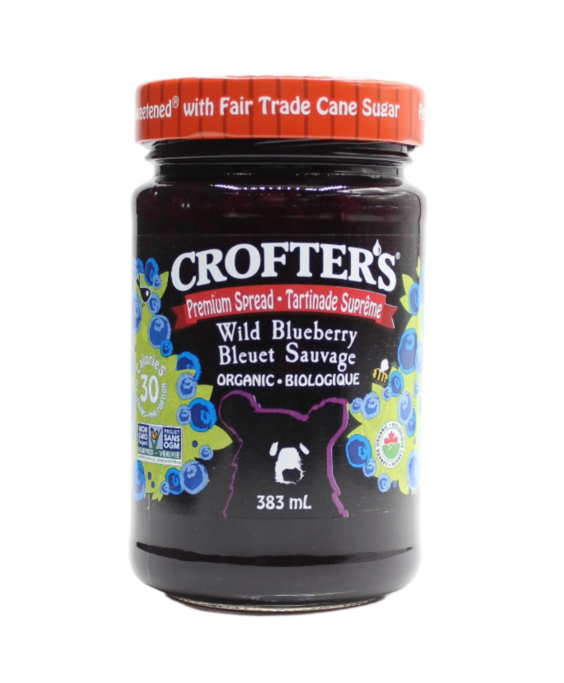 Organic Wild Blueberry Spread
