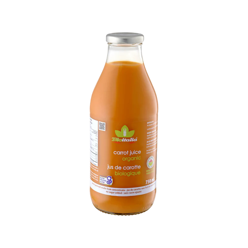 Organic 100% Carrot Juice