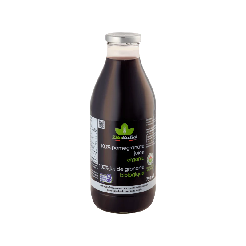 Organic 100% Pomegranate Juice