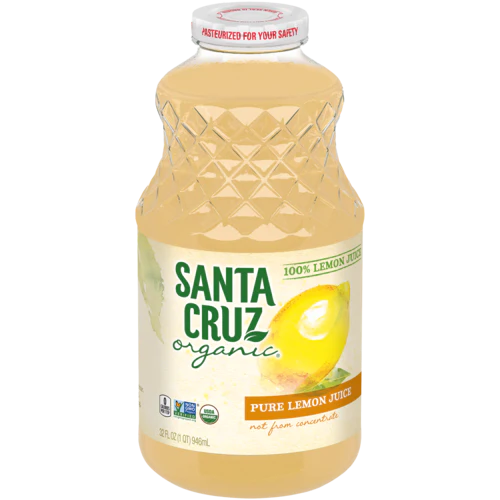 Organic 100% Pure Lemon Juice