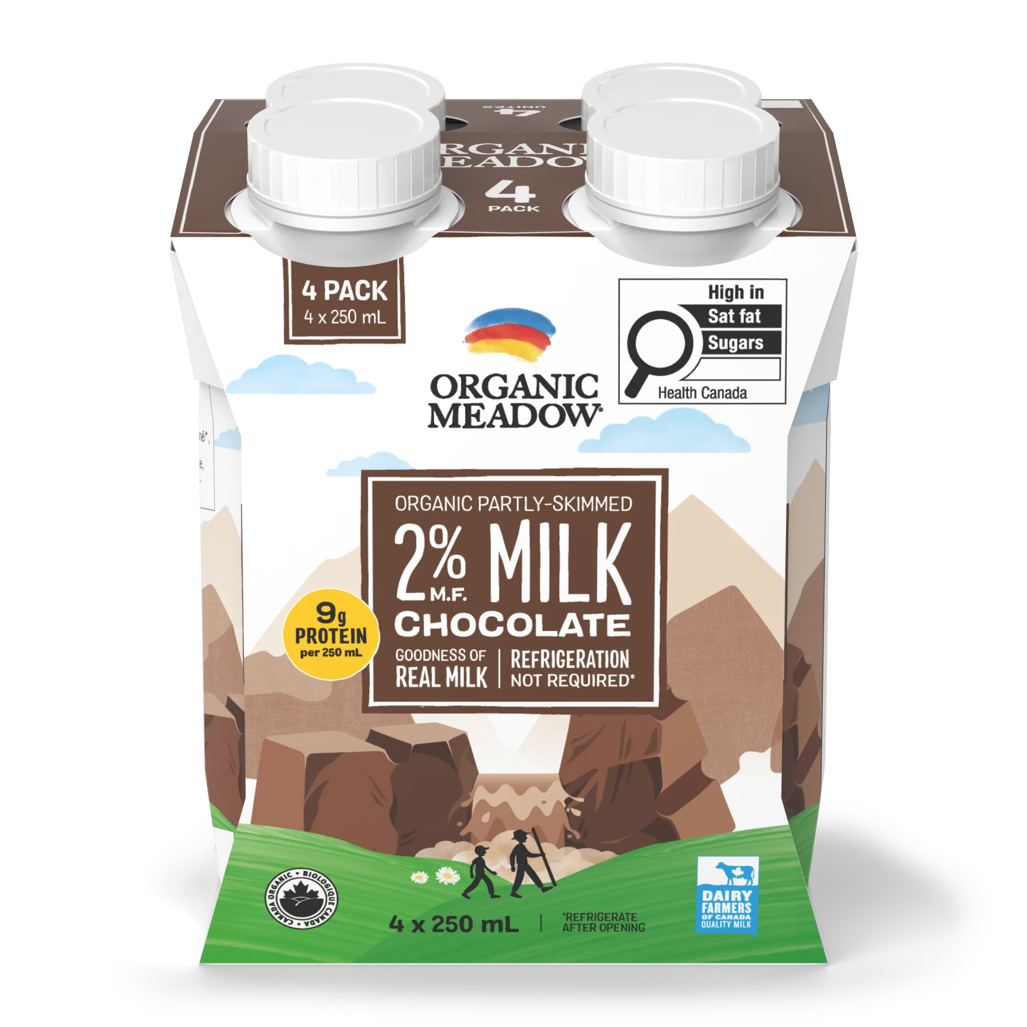 Organic 2% M.F. Shelf-Stable Chocolate Milk