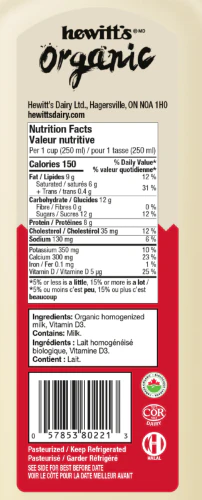 Organic 3.8% Whole Milk - Image 2