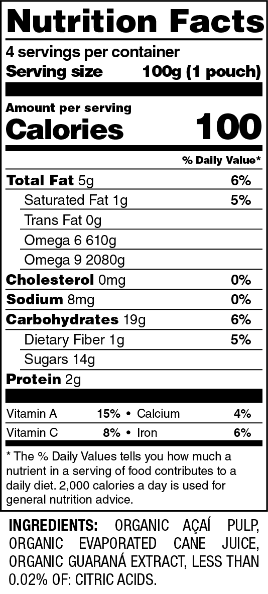 Organic Acai & Guarana Smoothie - Image 2
