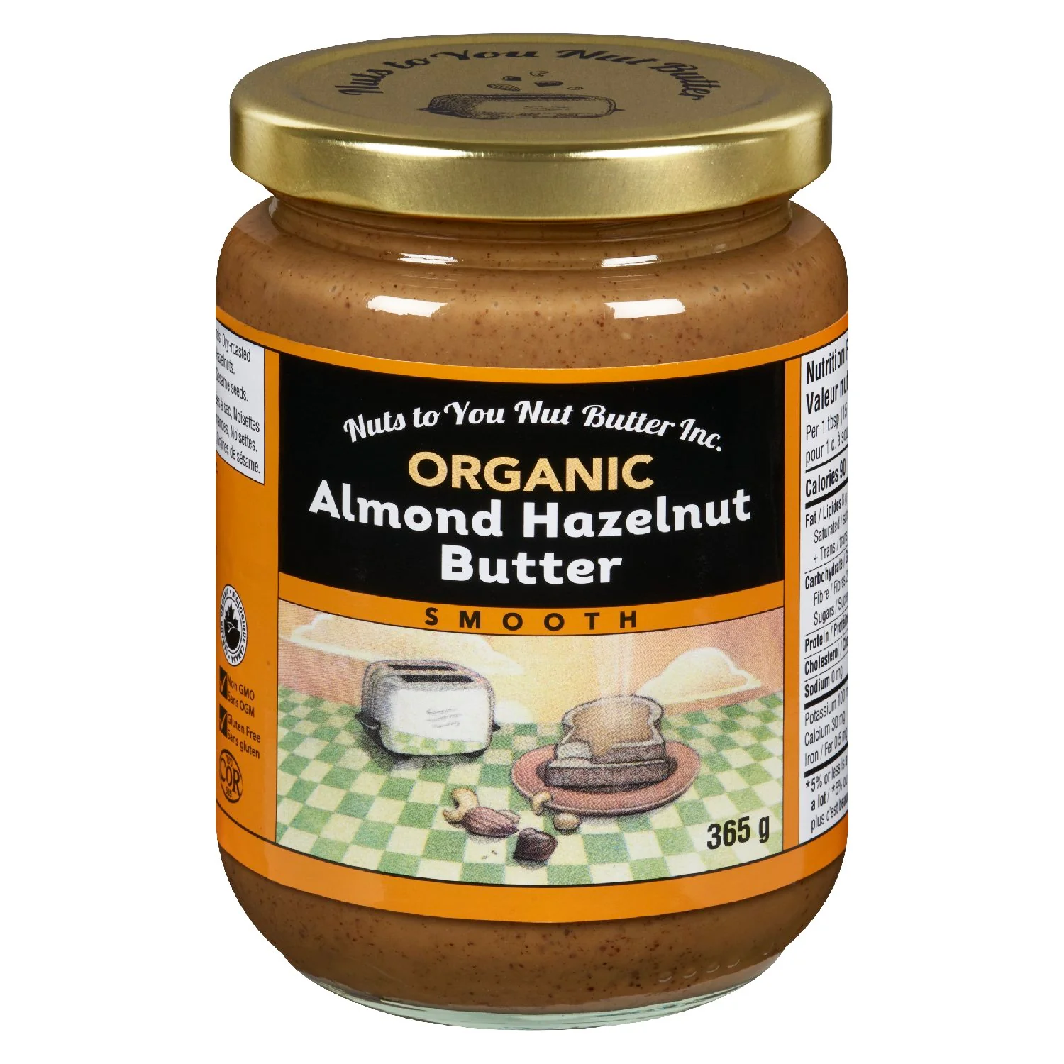 Organic Almond Hazelnut Butter