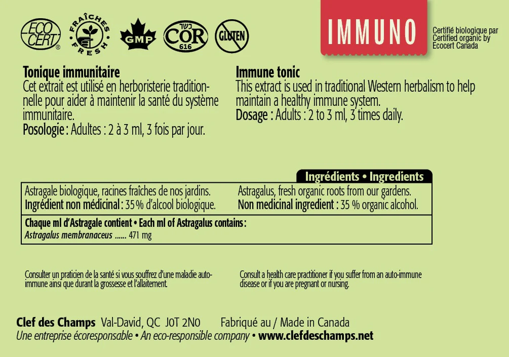 Organic Astragalus Tincture - Image 2