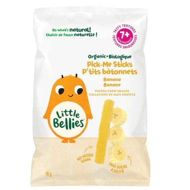 Organic Banana Pick Me Sticks