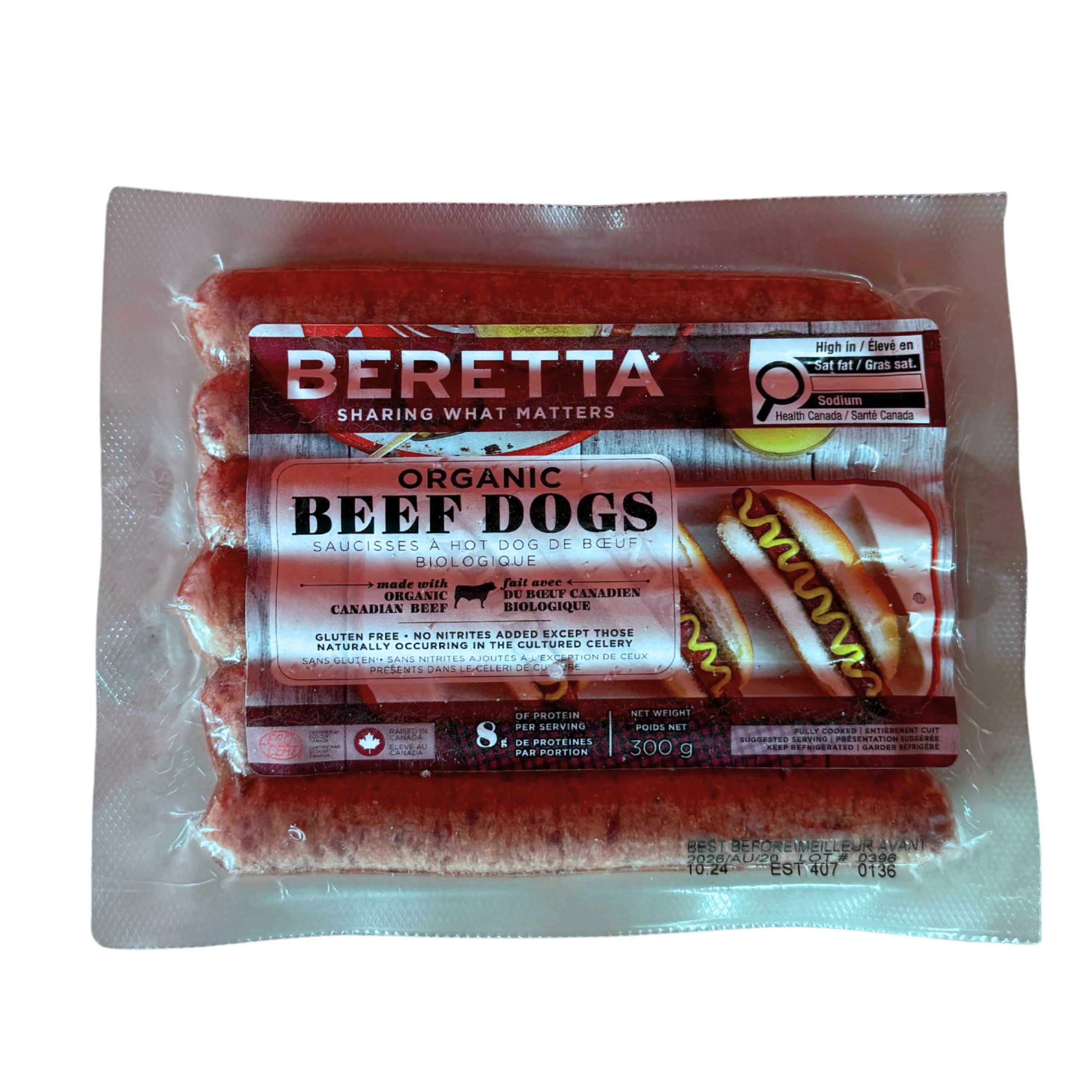Organic Beef Dogs