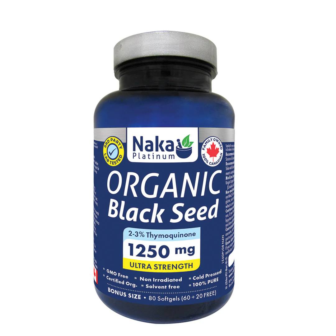 Organic Black Seed Oil - 1250mg