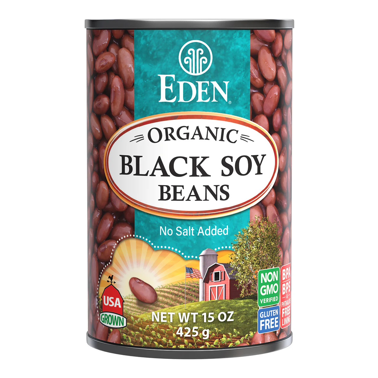 Organic Black Soy Beans