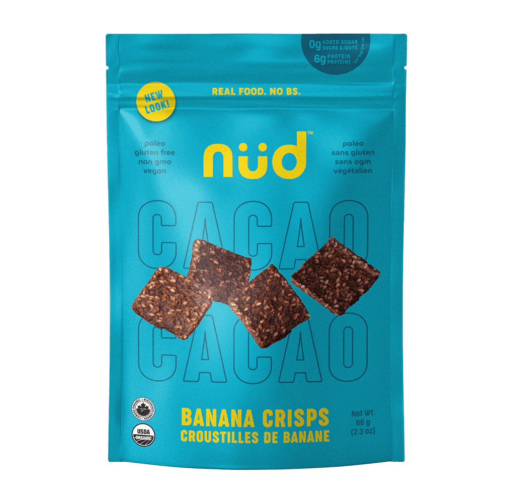 Organic Cacao Banana Crisps