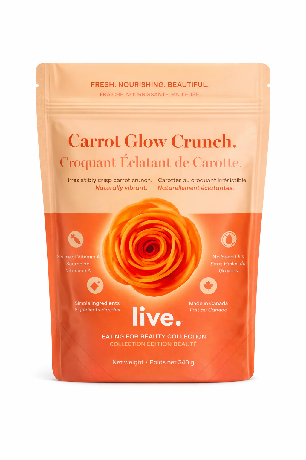 Organic Carrot Glow Crunch