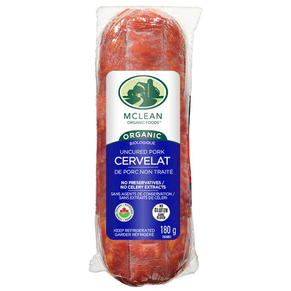 Organic Cervelat Mini Chub