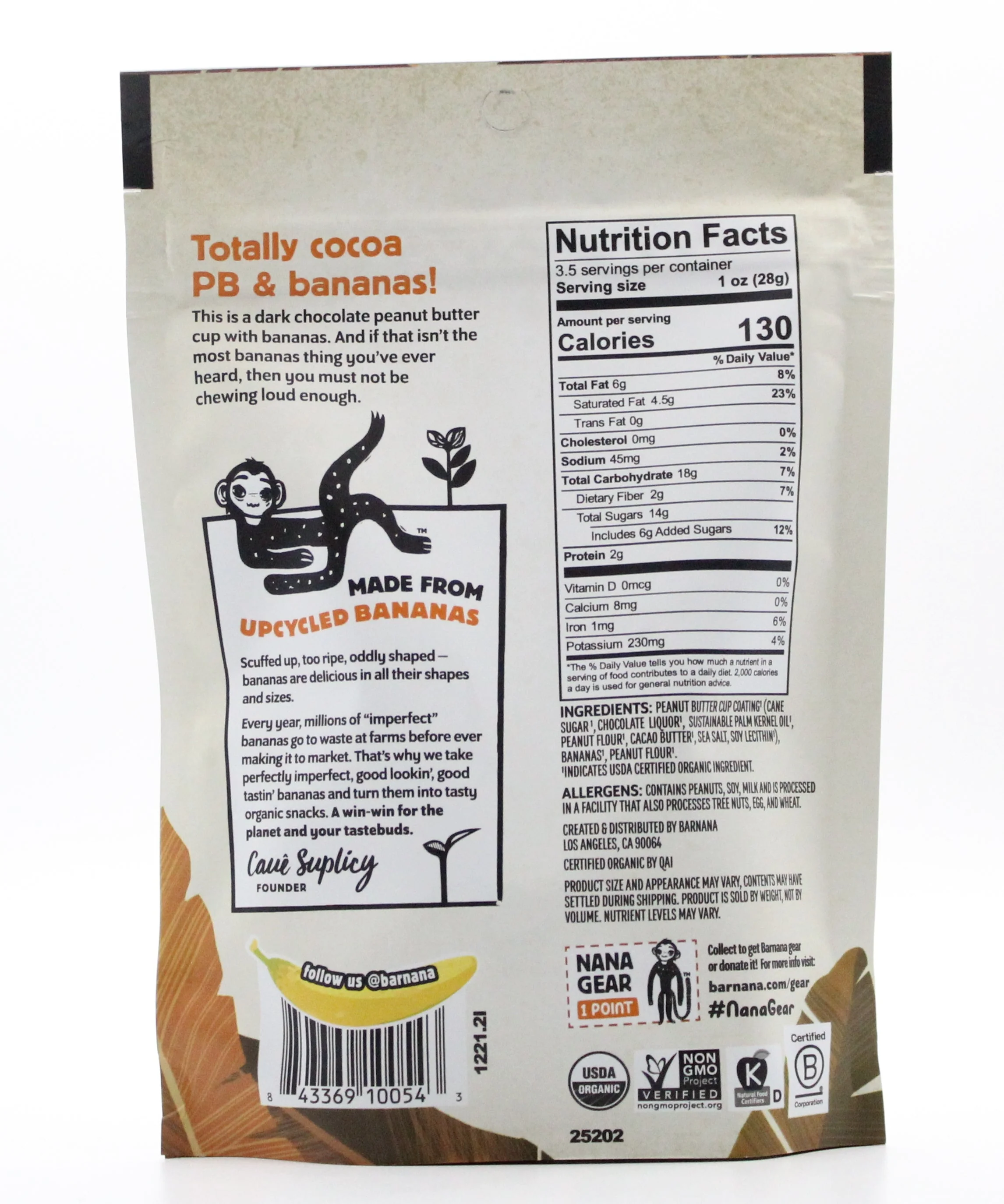 Organic Chewy Banana Bites - Image 2