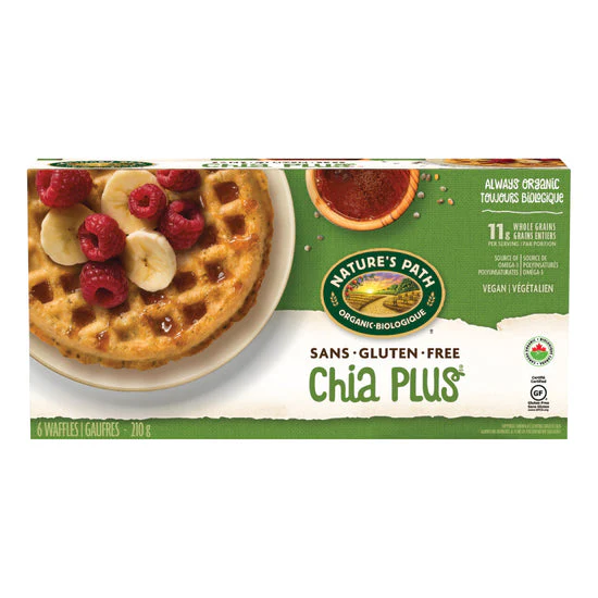 Organic Chia Plus Waffles Gluten Free - Image 2