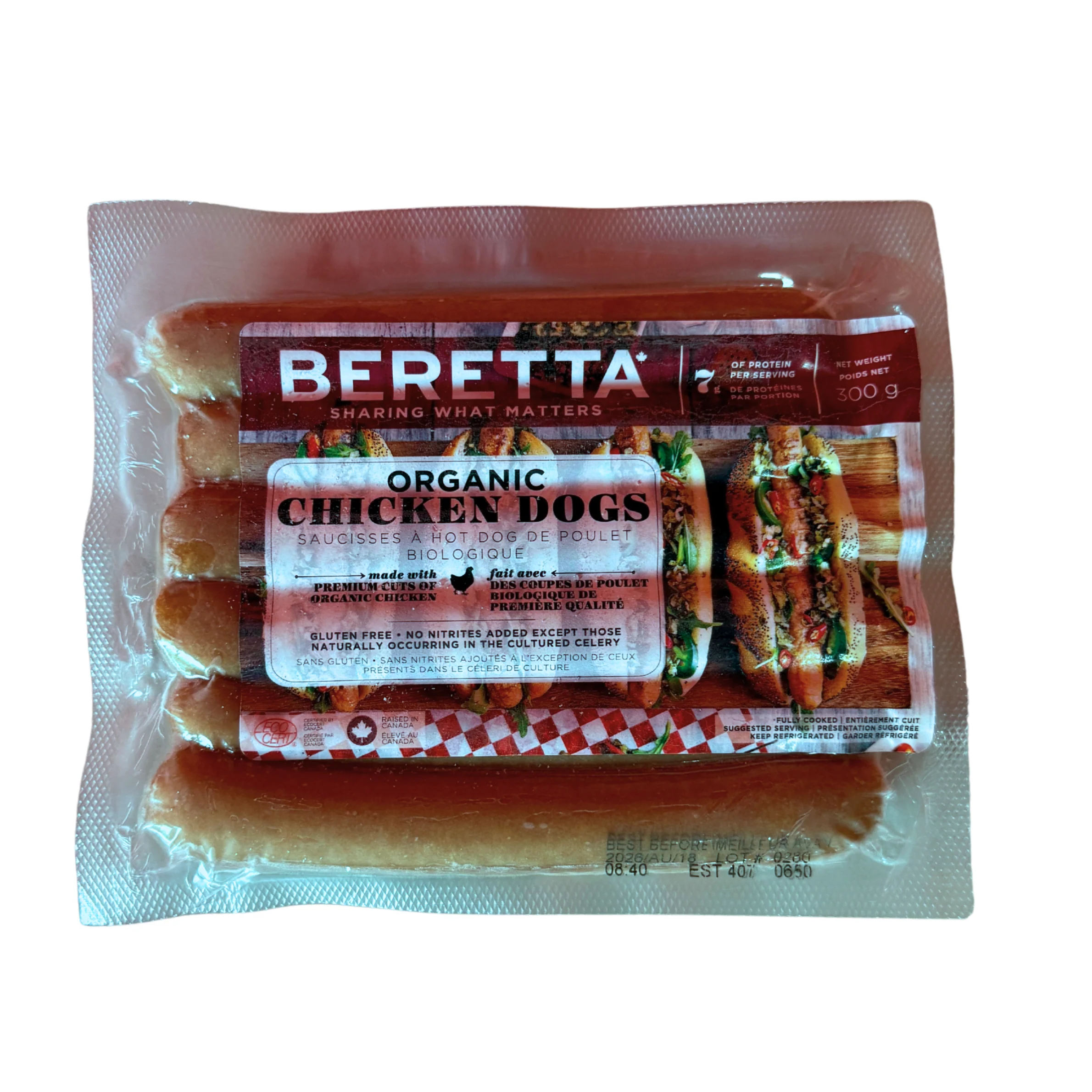 Organic Chicken Dogs