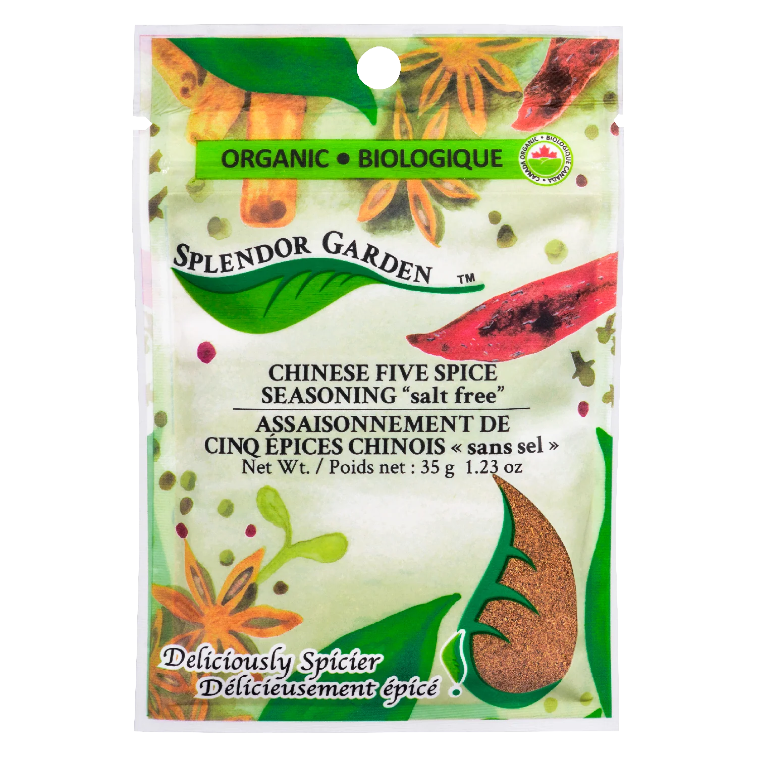Organic Chinese 5 Spice Salt Free