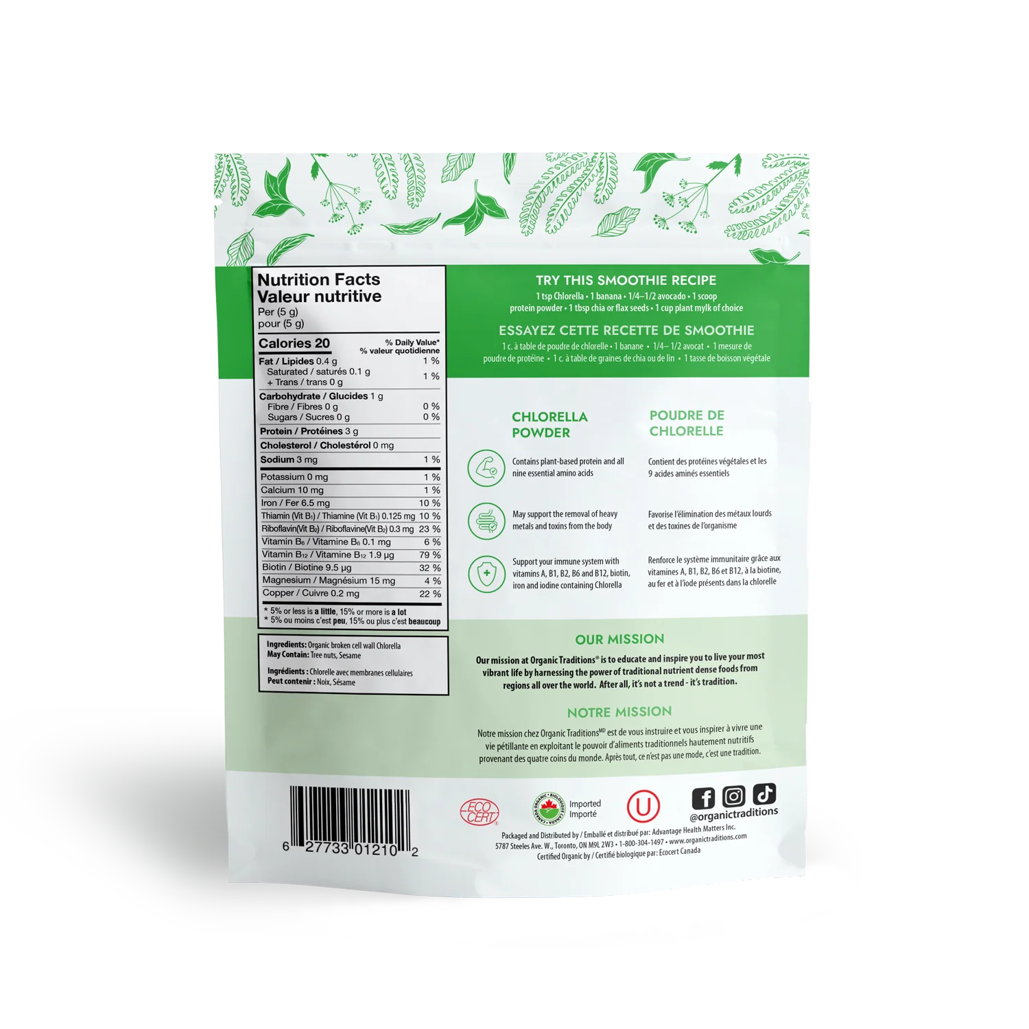 Organic Chlorella Powder - Image 2
