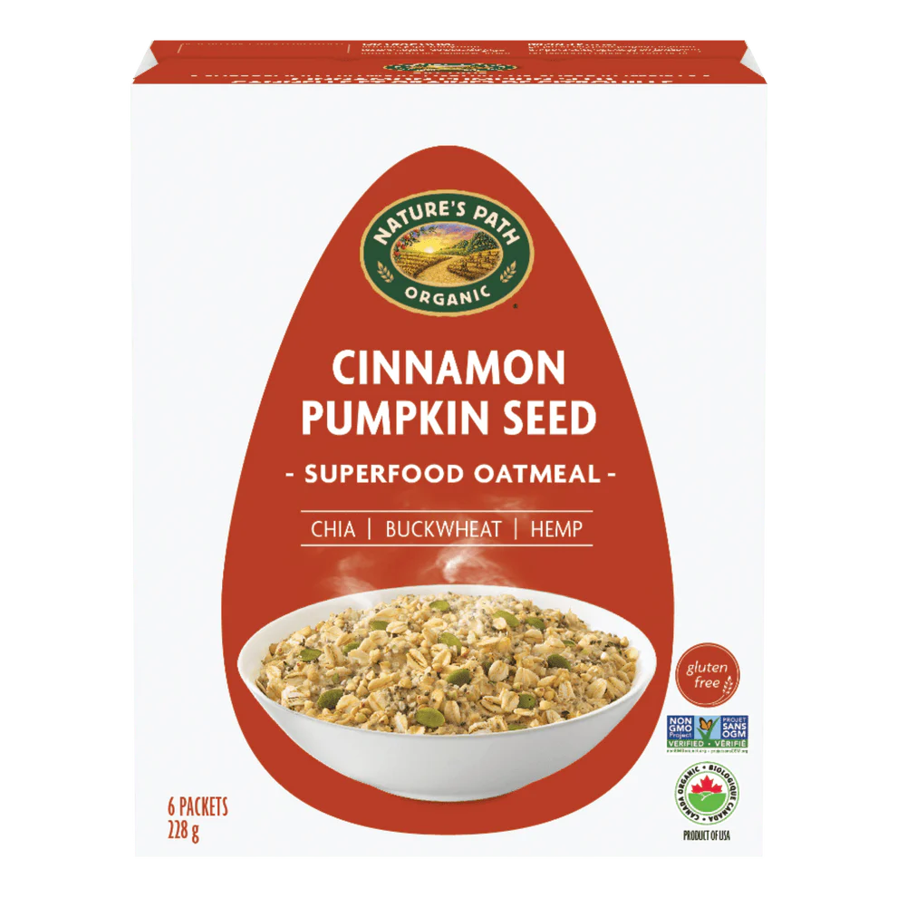 Organic Cin Pumpkin Seed Oatmeal