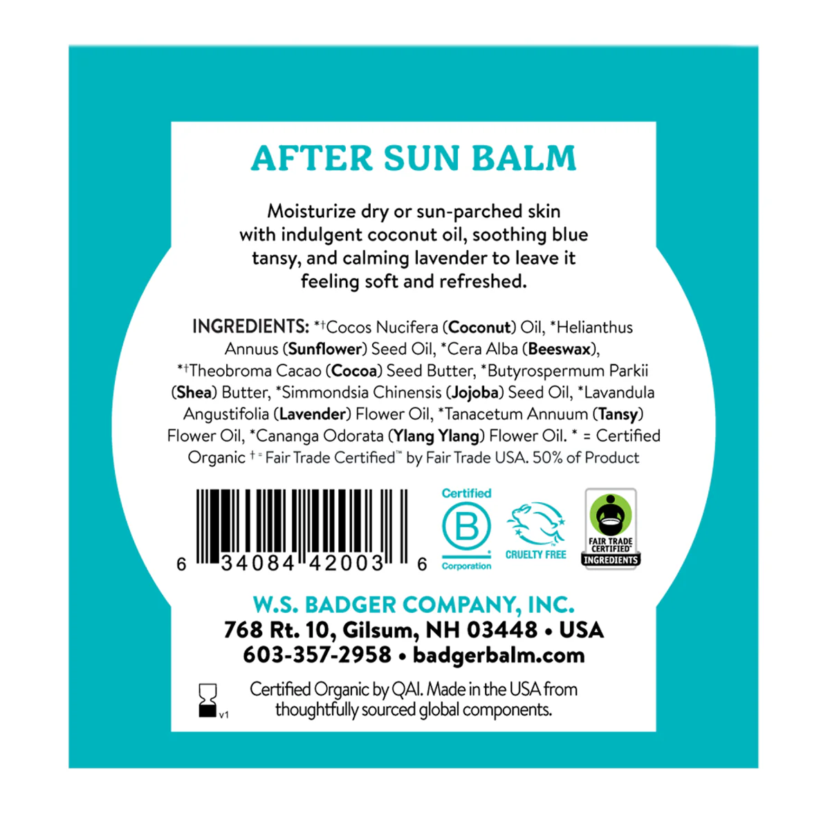 Organic Coconut After Sun Balm - Image 2