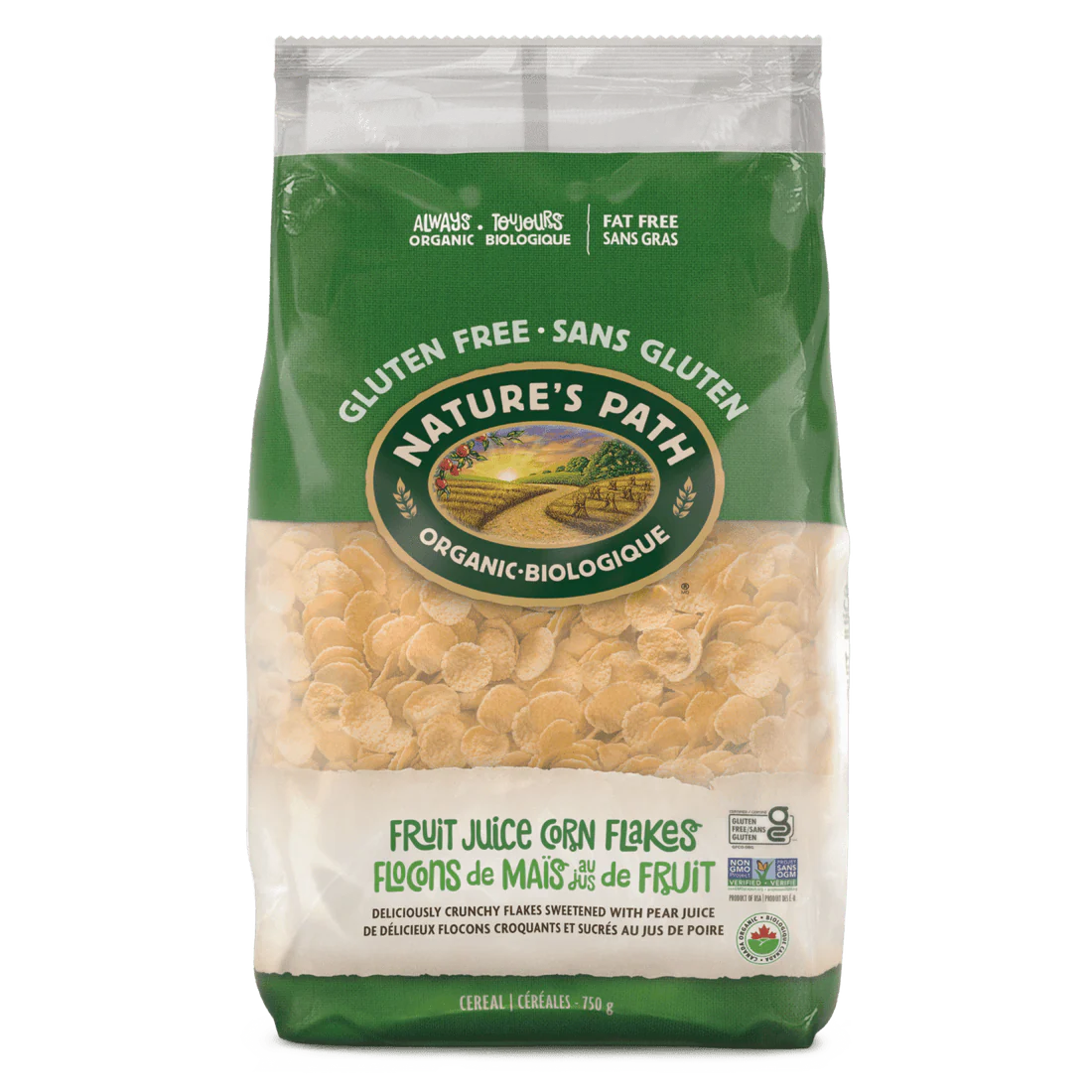 Gluten Free Fruit Juice Corn Flakes