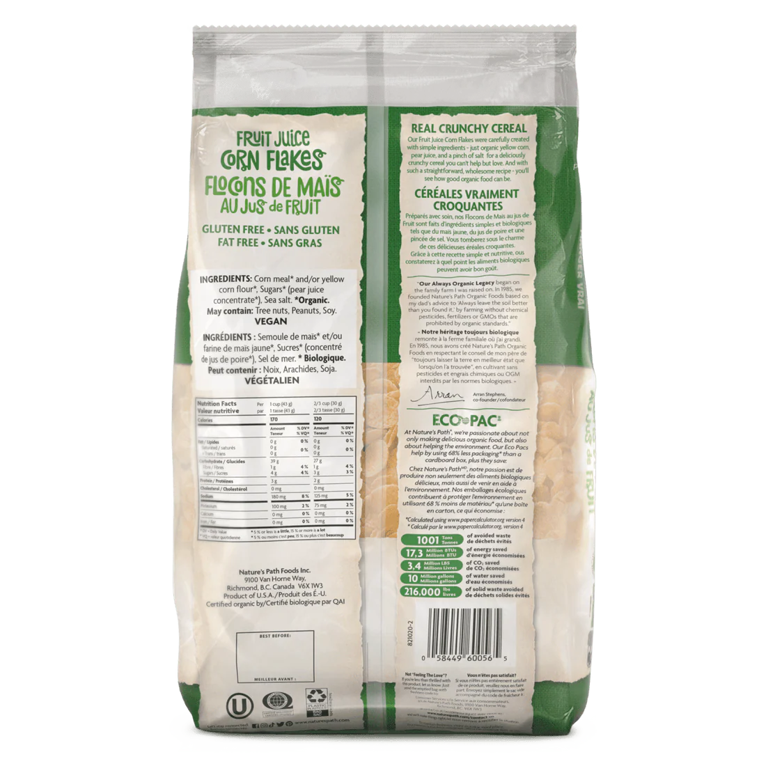 Gluten Free Fruit Juice Corn Flakes - Image 2