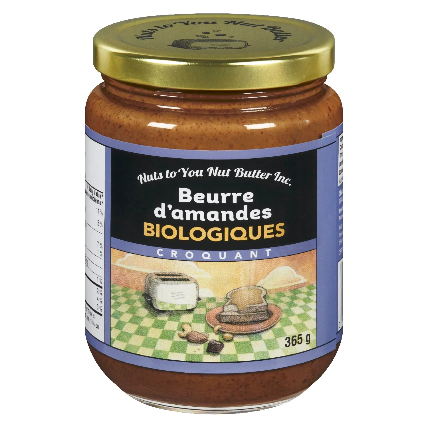 Organic Crunchy Almond Butter - Image 2