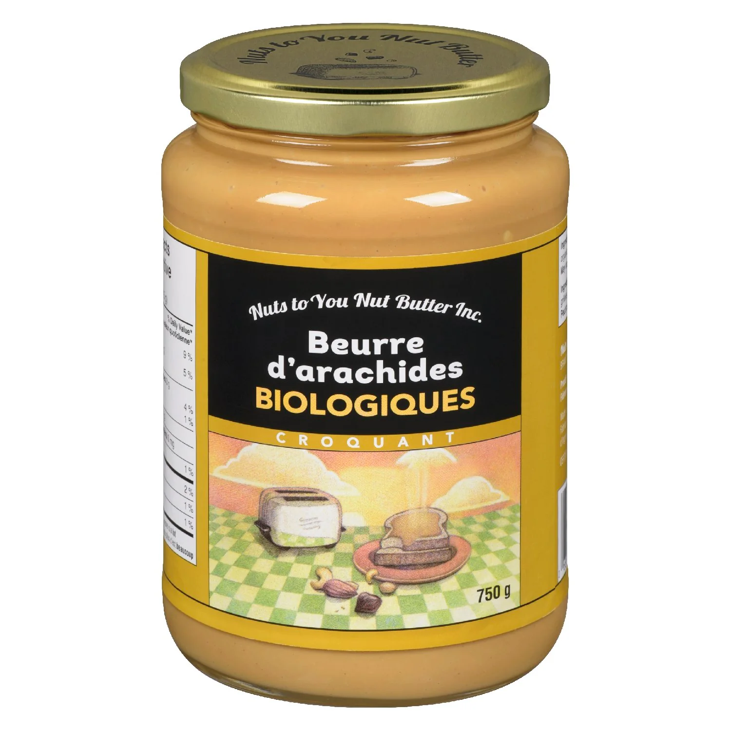 Organic Crunchy Peanut Butter - Image 2