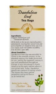 Organic Dandelion Leaf Tea - Image 3