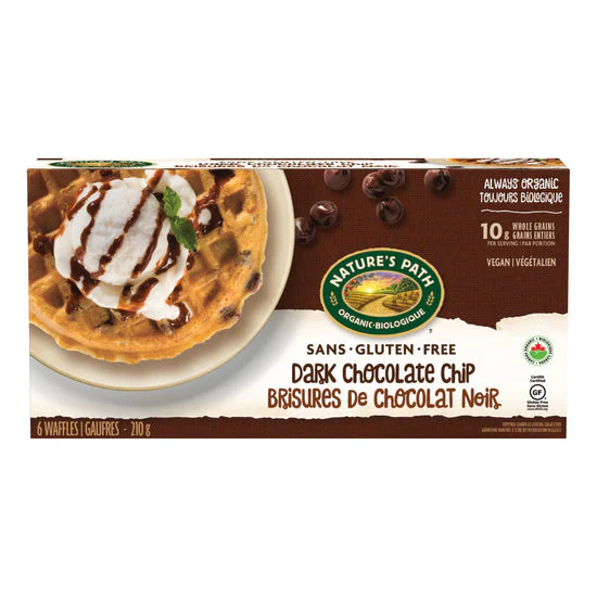 Organic Dark Chocolate Chip Waffles - Image 2