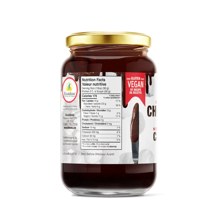 Organic Dark Chocolate Hazelnut Spread - Image 2