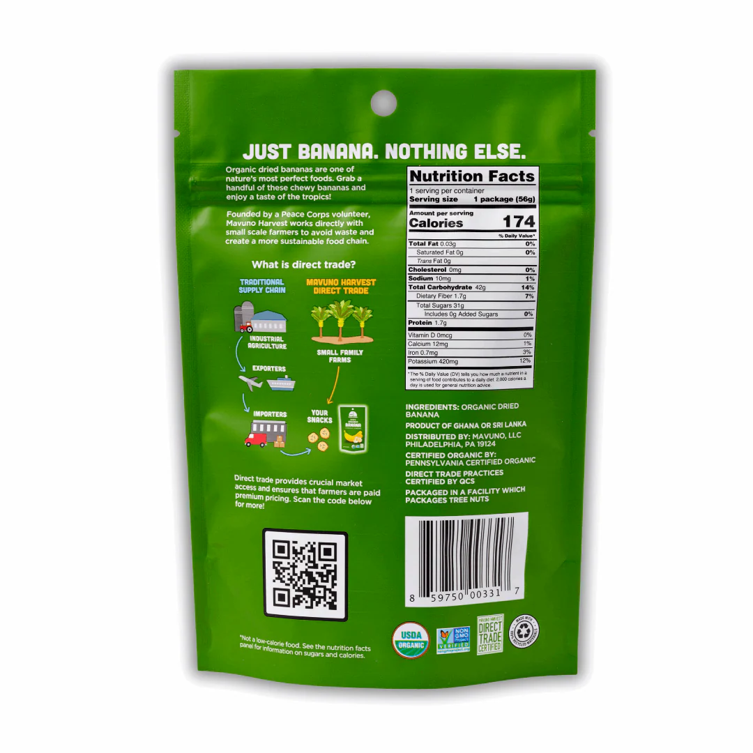 Organic Dried Banana - Image 2