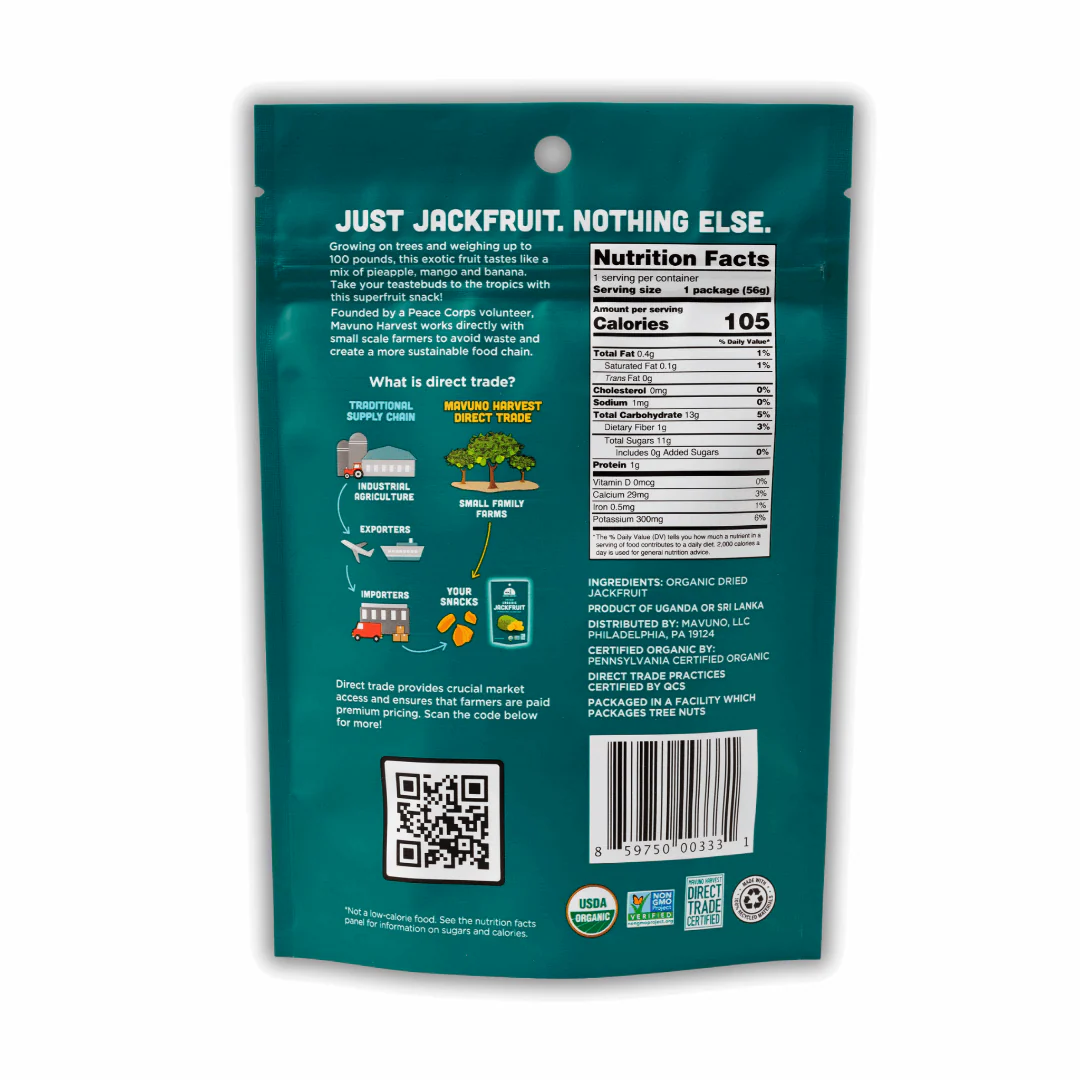 Organic Dried Jackfruit - Image 2