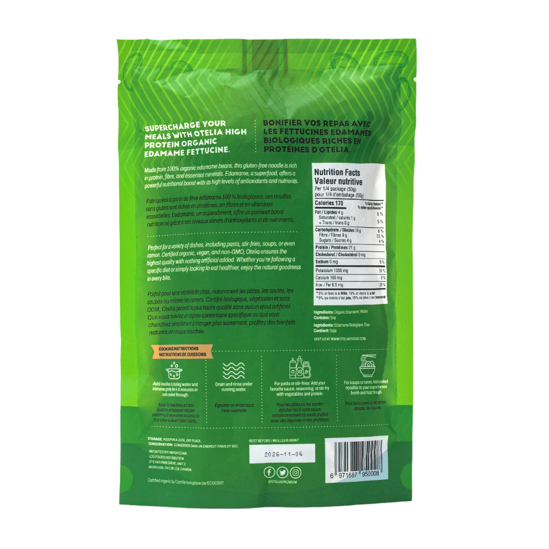 Organic Edamame Fettucine - Image 2