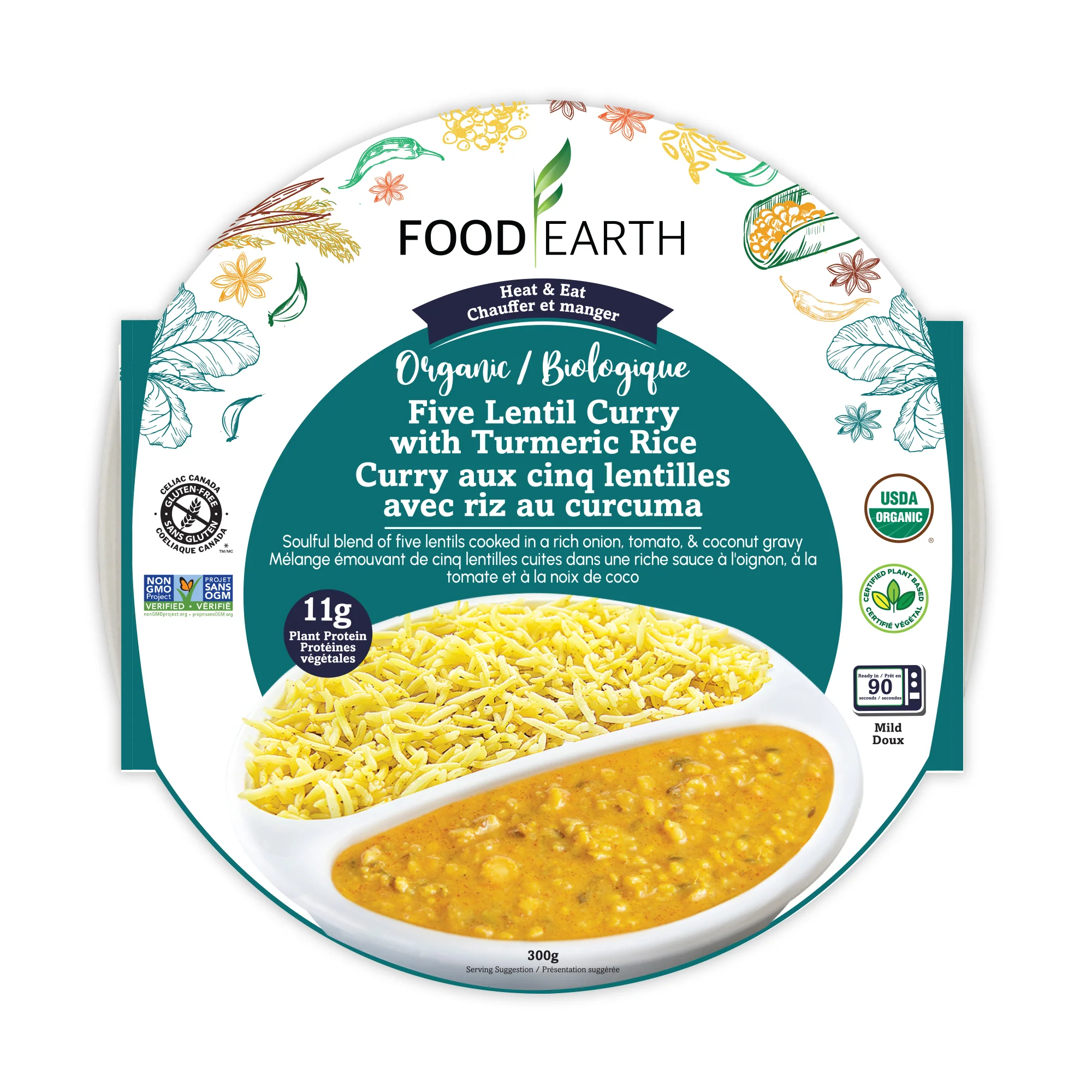 Organic Five Lentil Curry